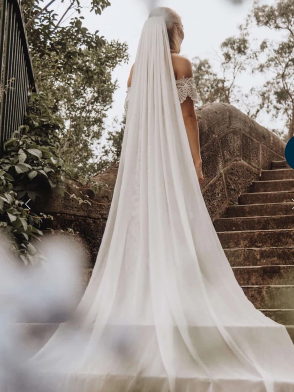 Grace loves lace Gabriela veil